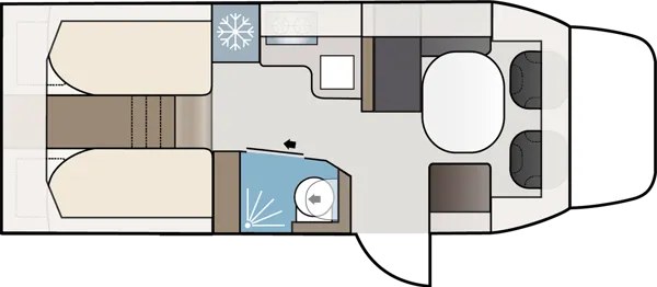 Novum 750 LGB yerleşim planı